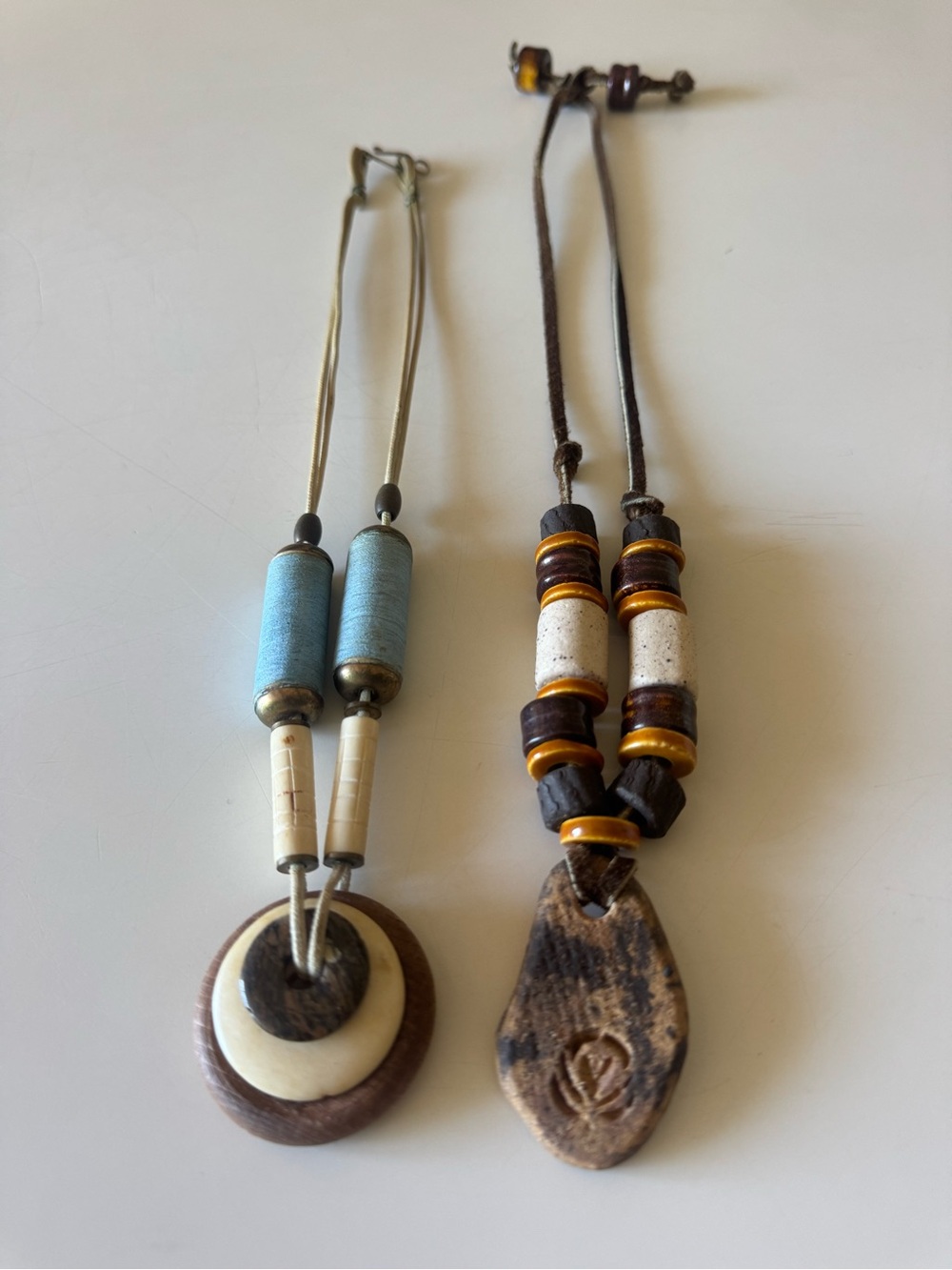 TWO VINTAGE 1960’s OR 70’s NECKLACES